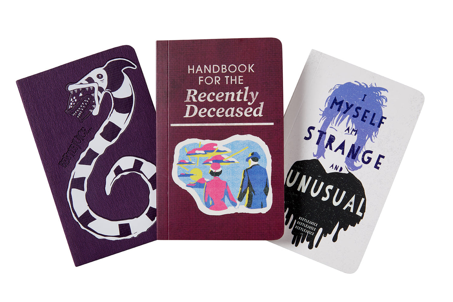 Beetlejuice Pocket Notebook Collection (Set of 3) Softcover Book