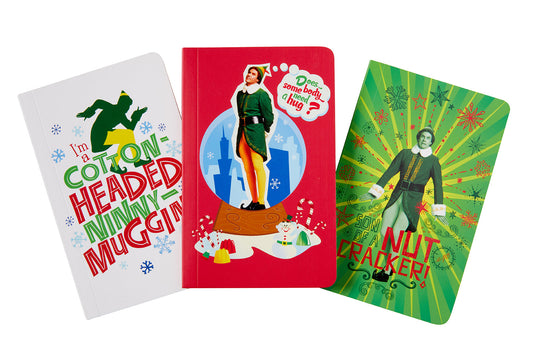 Elf Pocket Notebook Collection (Set of 3) Softcover Book