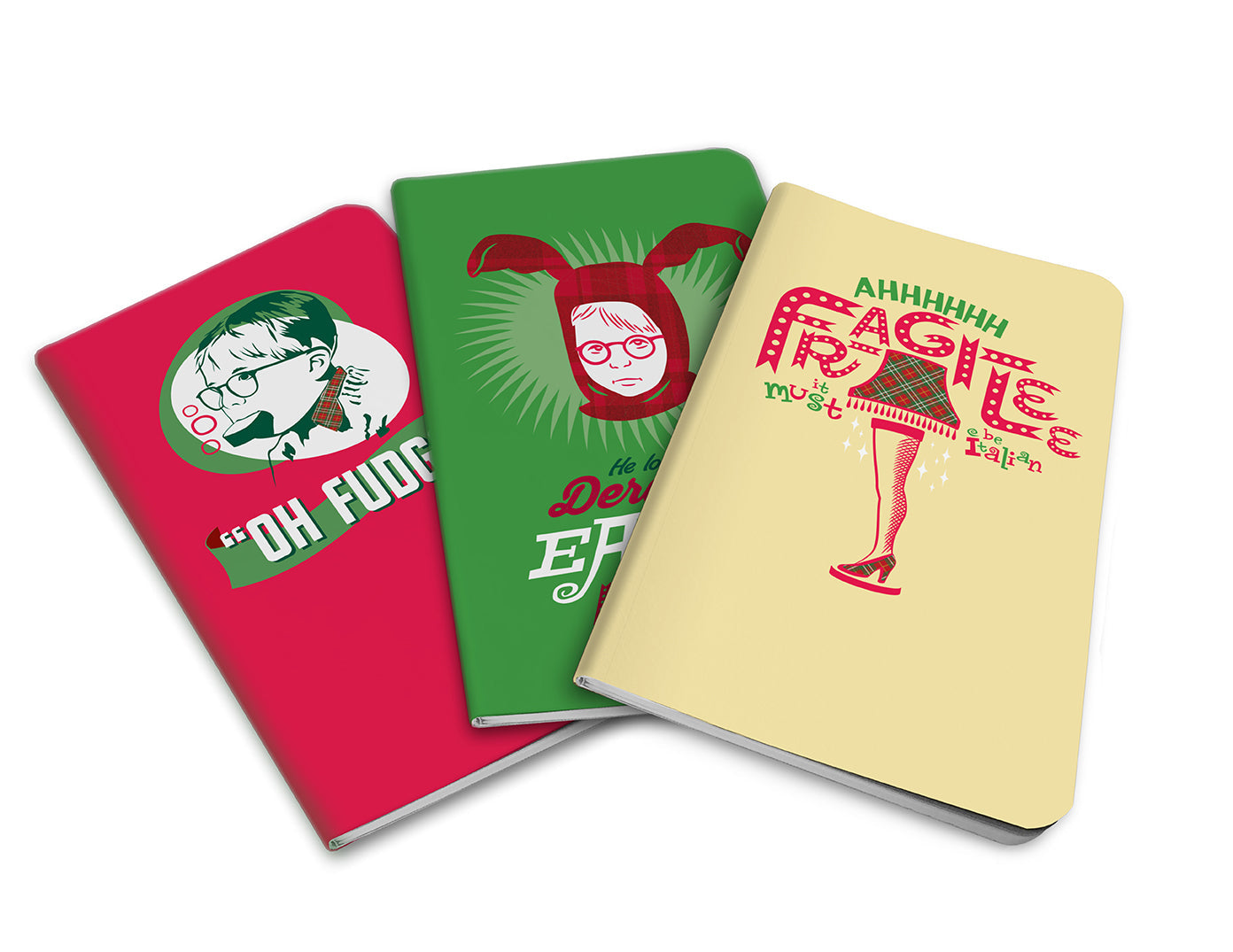 A Christmas Story Pocket Notebook Collection (Set of 3) Softcover Book