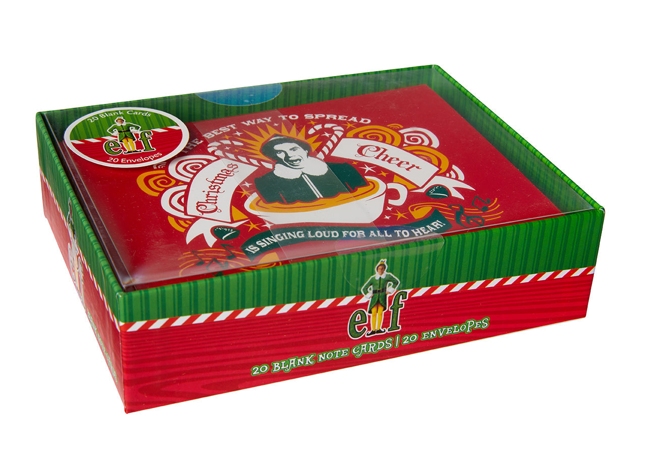 Elf Blank Boxed Notecards Hardcover Book