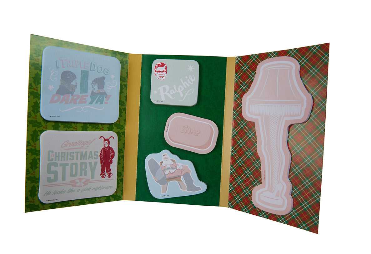 A Christmas Story Sticky Note Collection Softcover Book