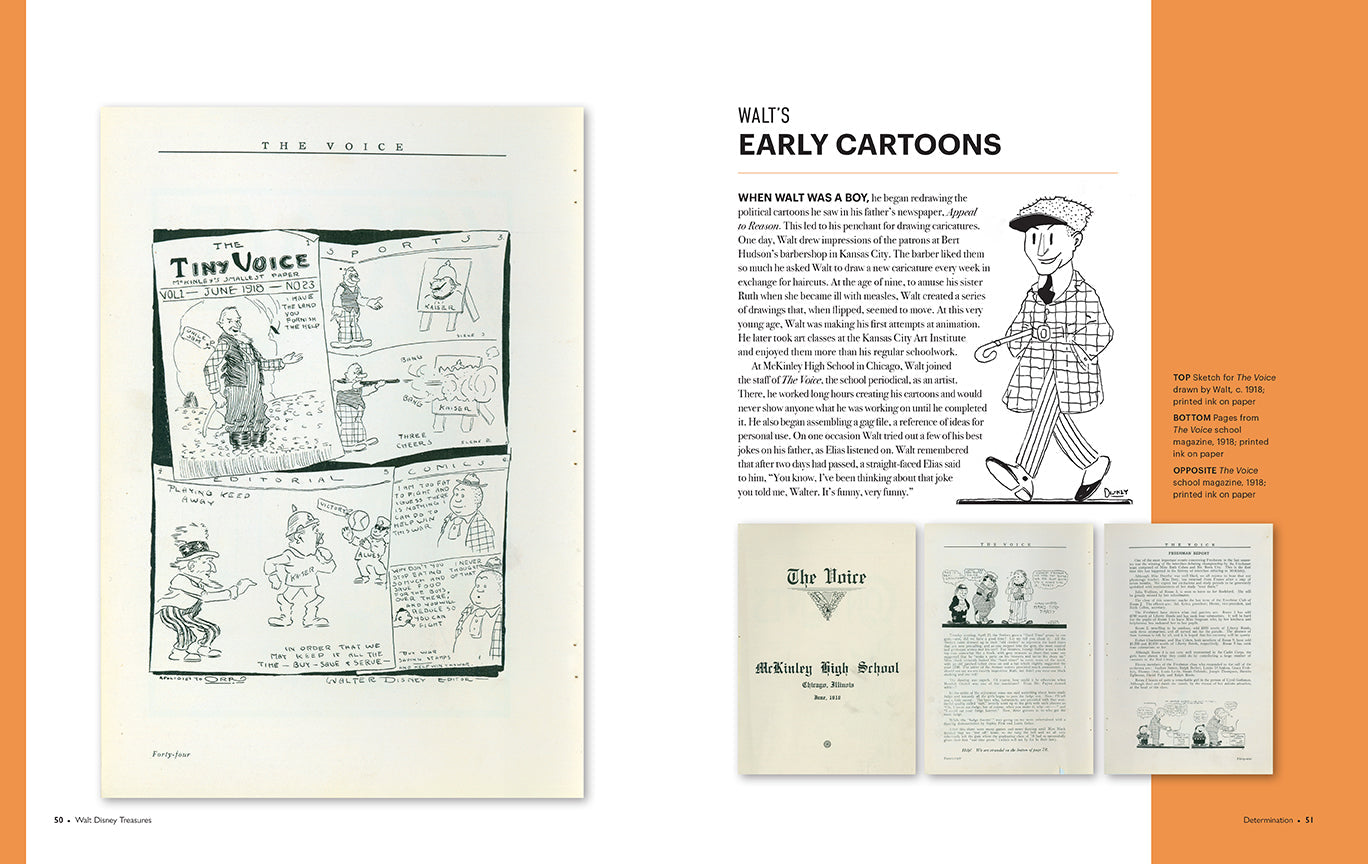 Walt Disney Treasures Hardcover Book