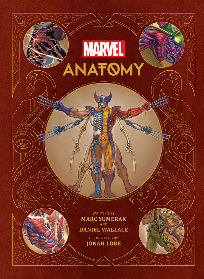 Marvel Anatomy: A Scientific Study of the Superhuman Hardcover Book