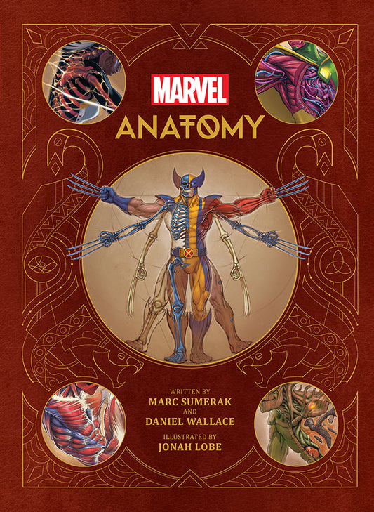 Marvel Anatomy: A Scientific Study of the Superhuman Hardcover Book