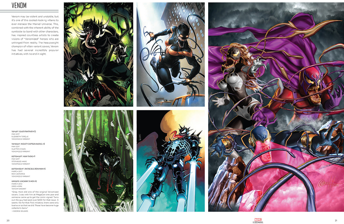 Marvel Comics: The Variant Covers Hardcover Book