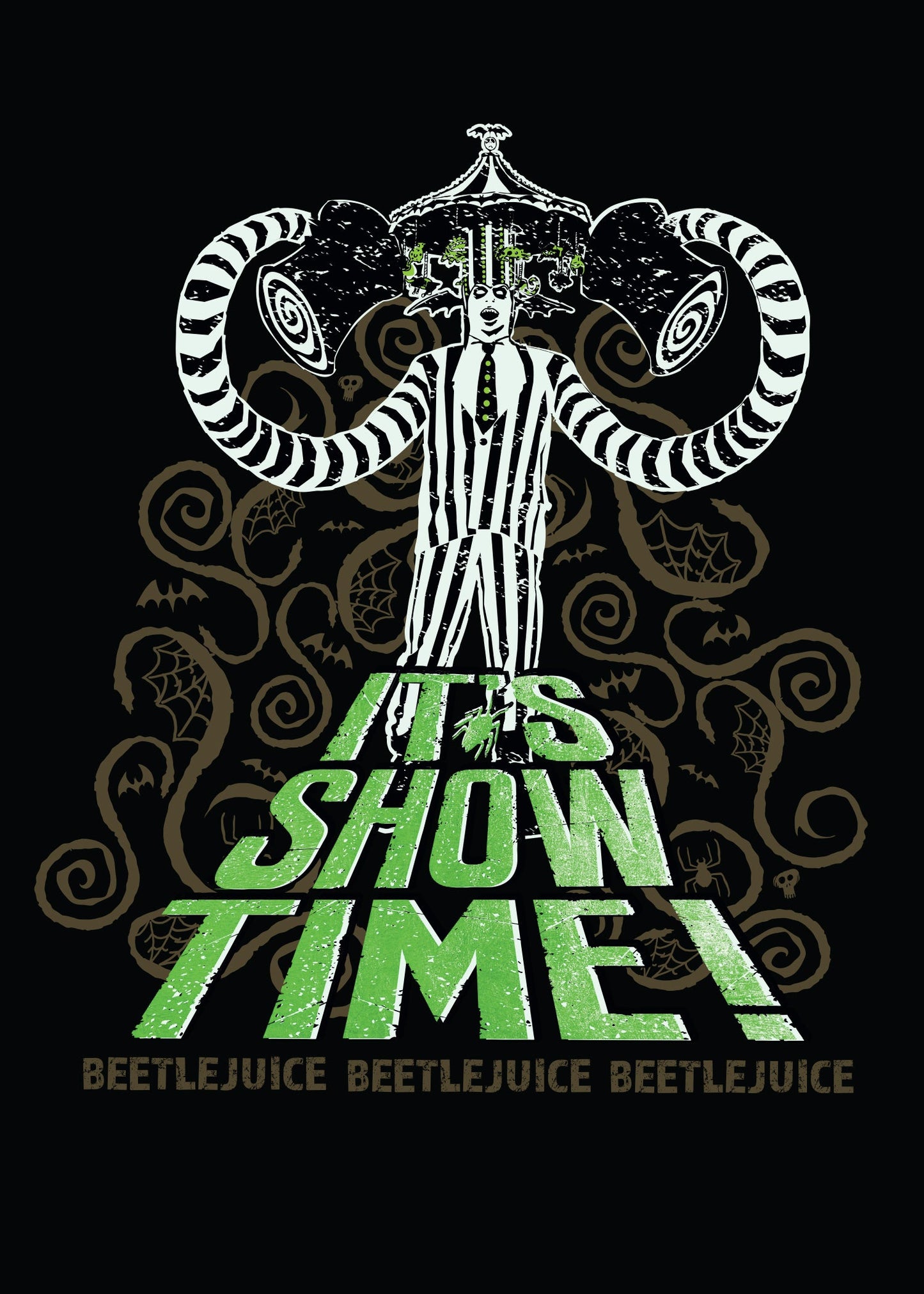 Beetlejuice Pop-Up Card Softcover Book