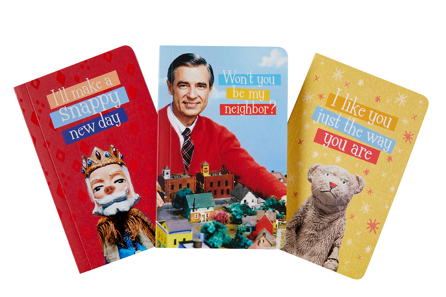 Mister Rogers' Neighborhood Pocket Notebook Collection (Set of 3) Softcover Book