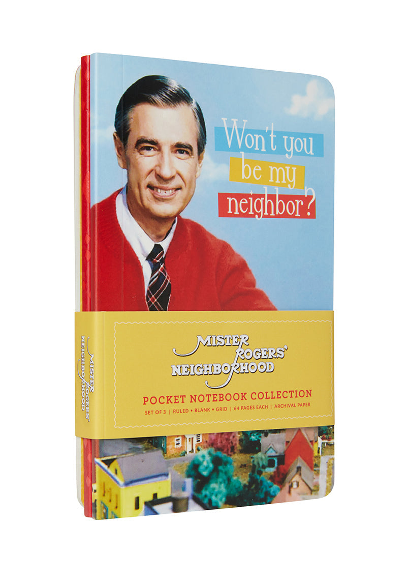 Mister Rogers' Neighborhood Pocket Notebook Collection (Set of 3) Softcover Book