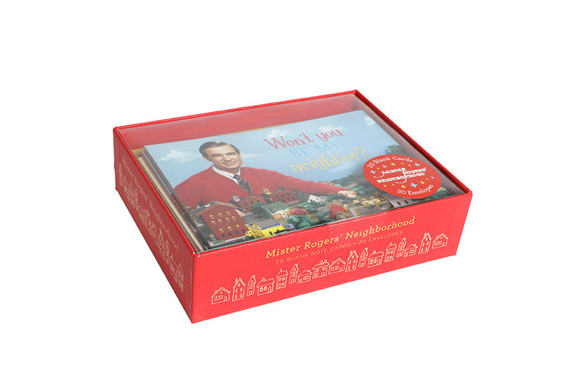Mister Rogers' Neighborhood Blank Boxed Note Cards Hardcover Book