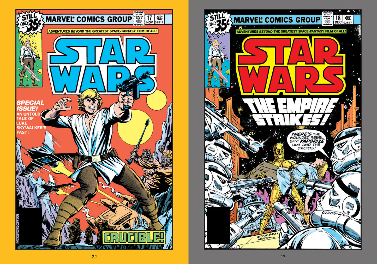 Star Wars: The Complete Marvel Comics Covers, Vol. 1 Hardcover Book