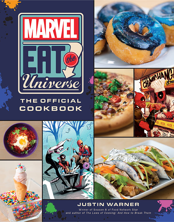 Marvel Eat the Universe: The Official Cookbook Hardcover Book