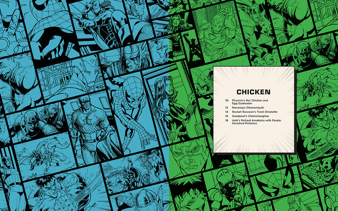 Marvel Eat the Universe: The Official CookHardcover Book