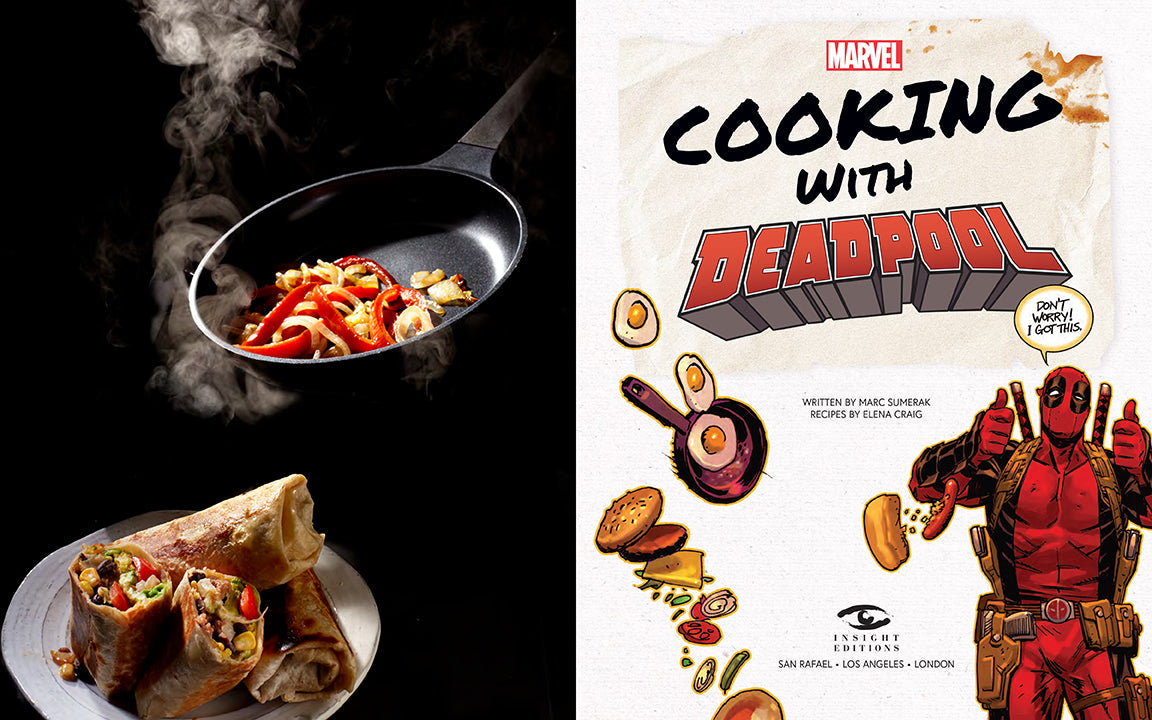 Marvel Comics: Cooking with Deadpool Hardcover Book