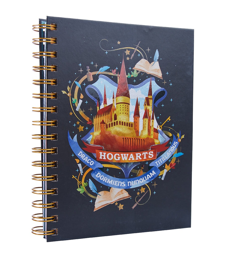 Harry Potter Spiral Notebook Hardcover Book
