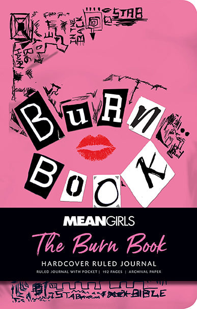 Mean Girls: The Burn Book Hardcover Ruled Journal Hardcover Book