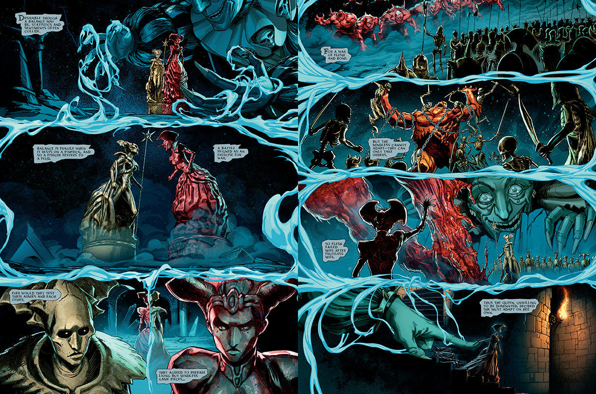 Court of the Dead: War of Flesh and Bone Hardcover Book