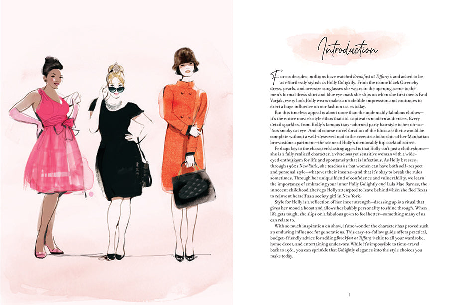 Breakfast at Tiffany's: The Official Guide to Style Hardcover Book