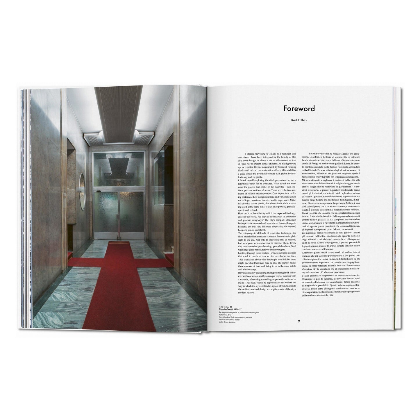 Entryways of Milan. Ingressi di Milano (English, Italian) Book