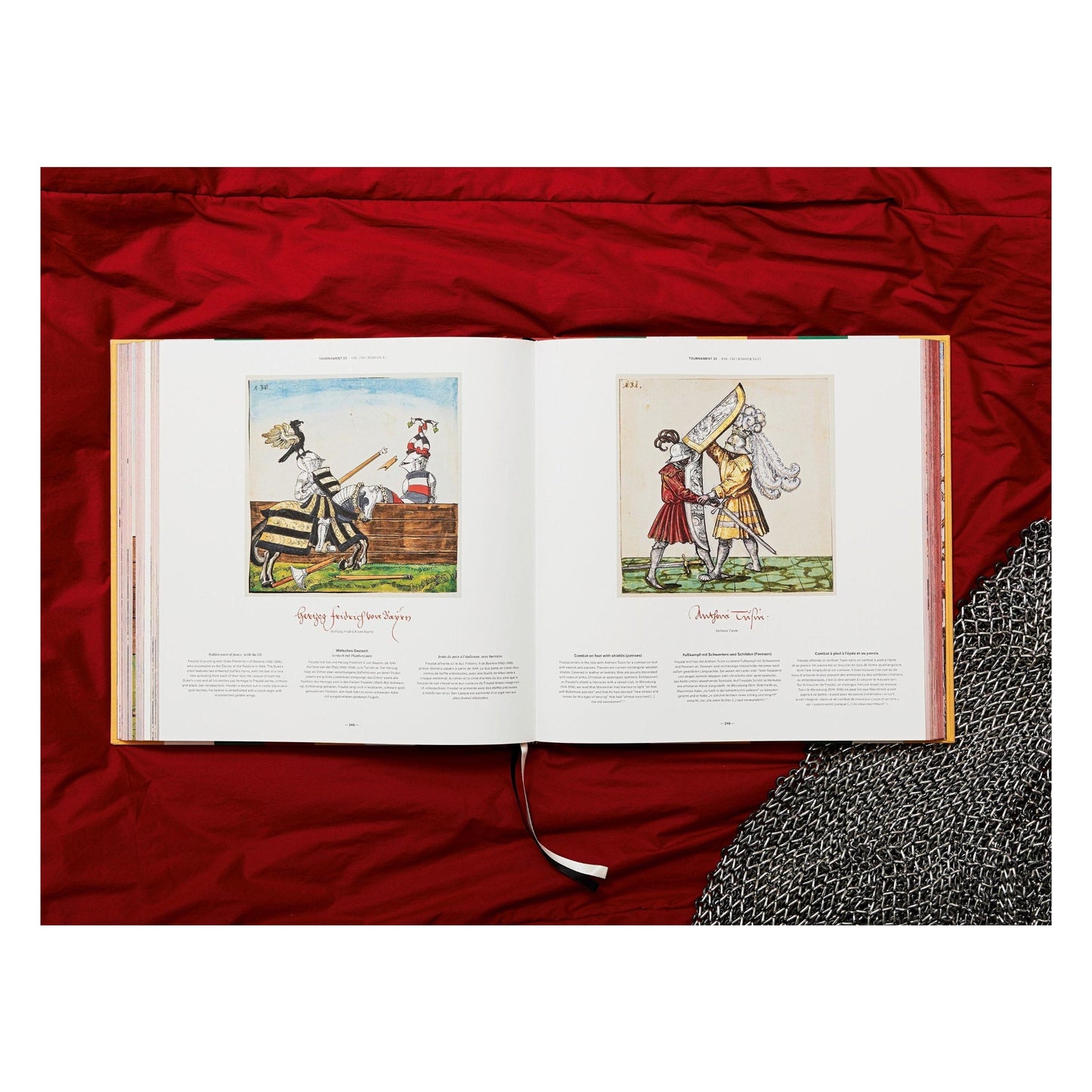 Freydal. Medieval Games. The Book of Tournaments of Emperor Maximilian I (German, French, English) Book