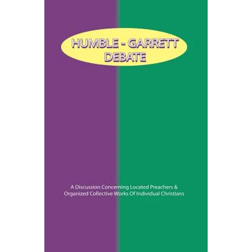 Humble-Garrett Debate