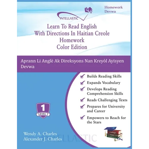 Learn To Read English With Directions In Haitian Creole Homework: Color Edition