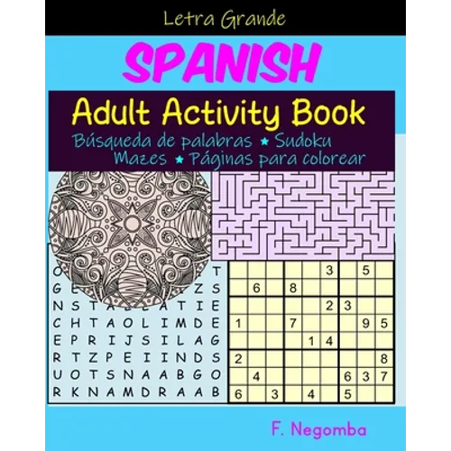 SPANISH Adult Activity Book