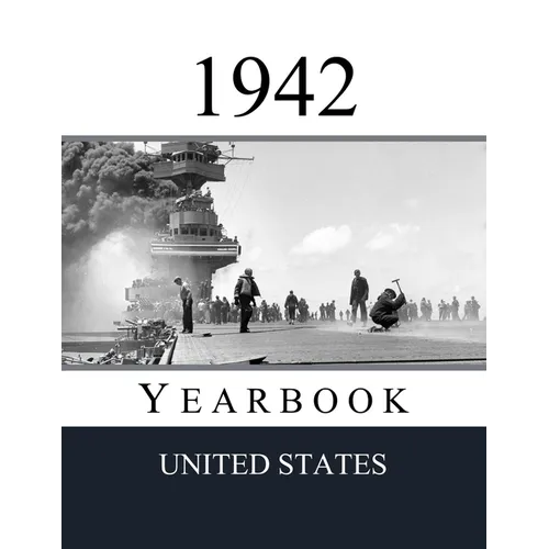 1942 US Yearbook: Original book full of facts and figures from 1942 - Unique birthday gift / present idea.