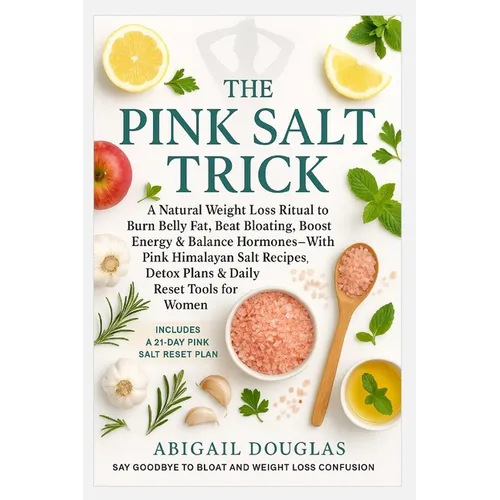 The Pink Salt Trick: A Natural Weight Loss Ritual to Burn Belly Fat, Beat Bloating, Boost Energy & Balance Hormones-With Pink Himalayan Salt Recipes, - Paperback