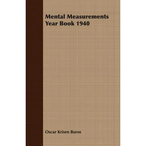 Mental Measurements Year Book 1940