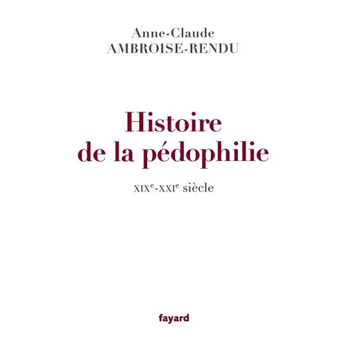 Histoire de la pédophilie