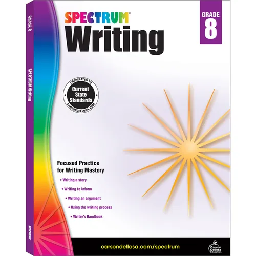 Spectrum Writing, Grade 8: Volume 42