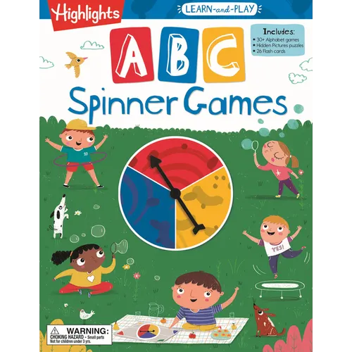 Highlights Learn-And-Play ABC Spinner Games
