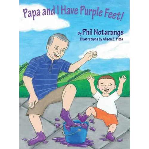 Papa and I Have Purple Feet!