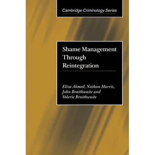 Shame Management Through Reintegration