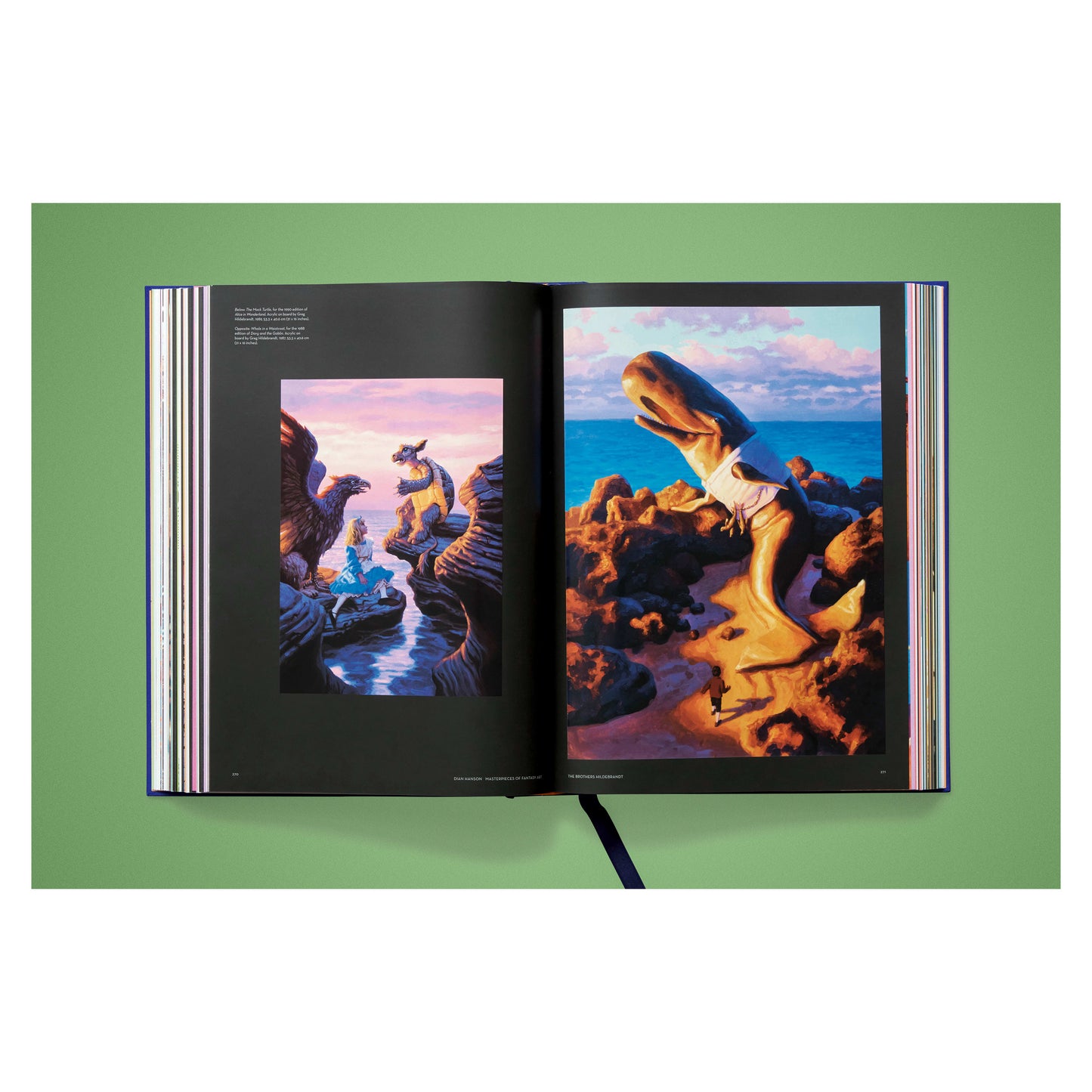 Masterpieces of Fantasy Art (German, French, English) Book