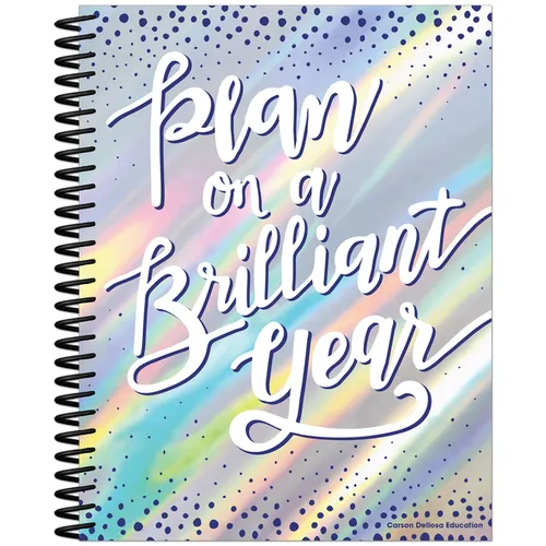 Sparkle and Shine Plan on a Brilliant Year Teacher Planner