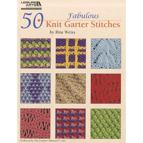 50 Fabulous Knit Garter Stitches