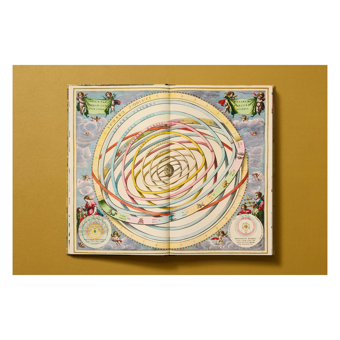 Cellarius Atlas (German, French, English) Book