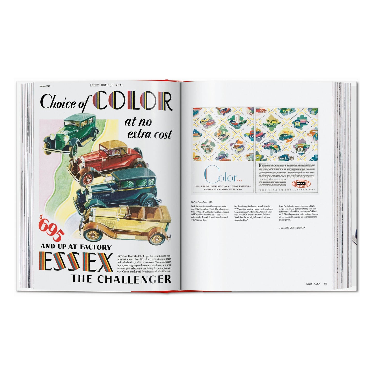 20th Century Classic Cars (German, French, English) Book