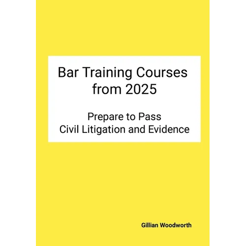Prepare to Pass Bar Training Courses from 2025 Civil Litigation and Evidence Revision
