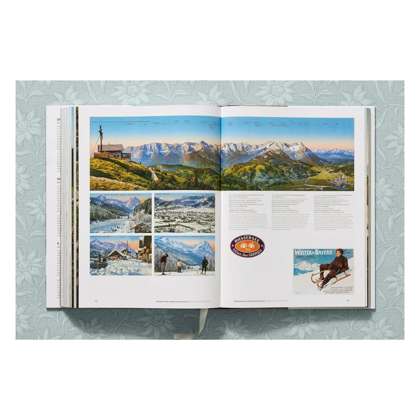The Alps 1900. A Portrait in Color (German, French, English) Book