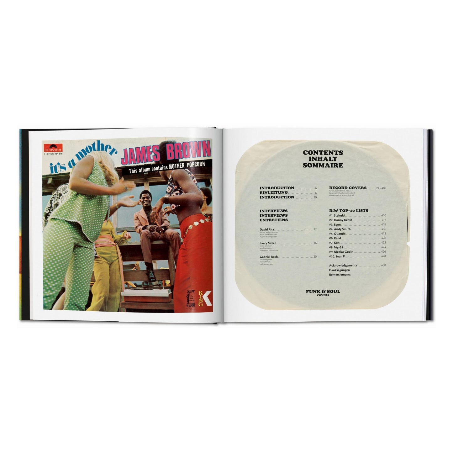 Funk & Soul Covers (German, French, English) Book
