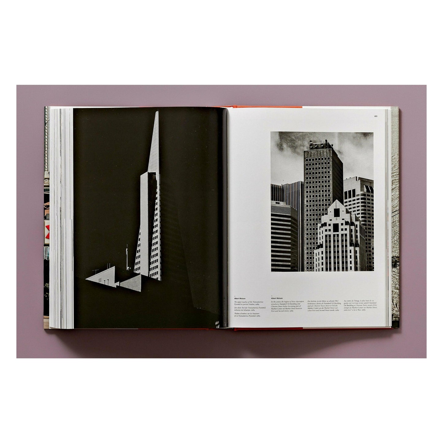 San Francisco. Portrait of a City (German, French, English) Book