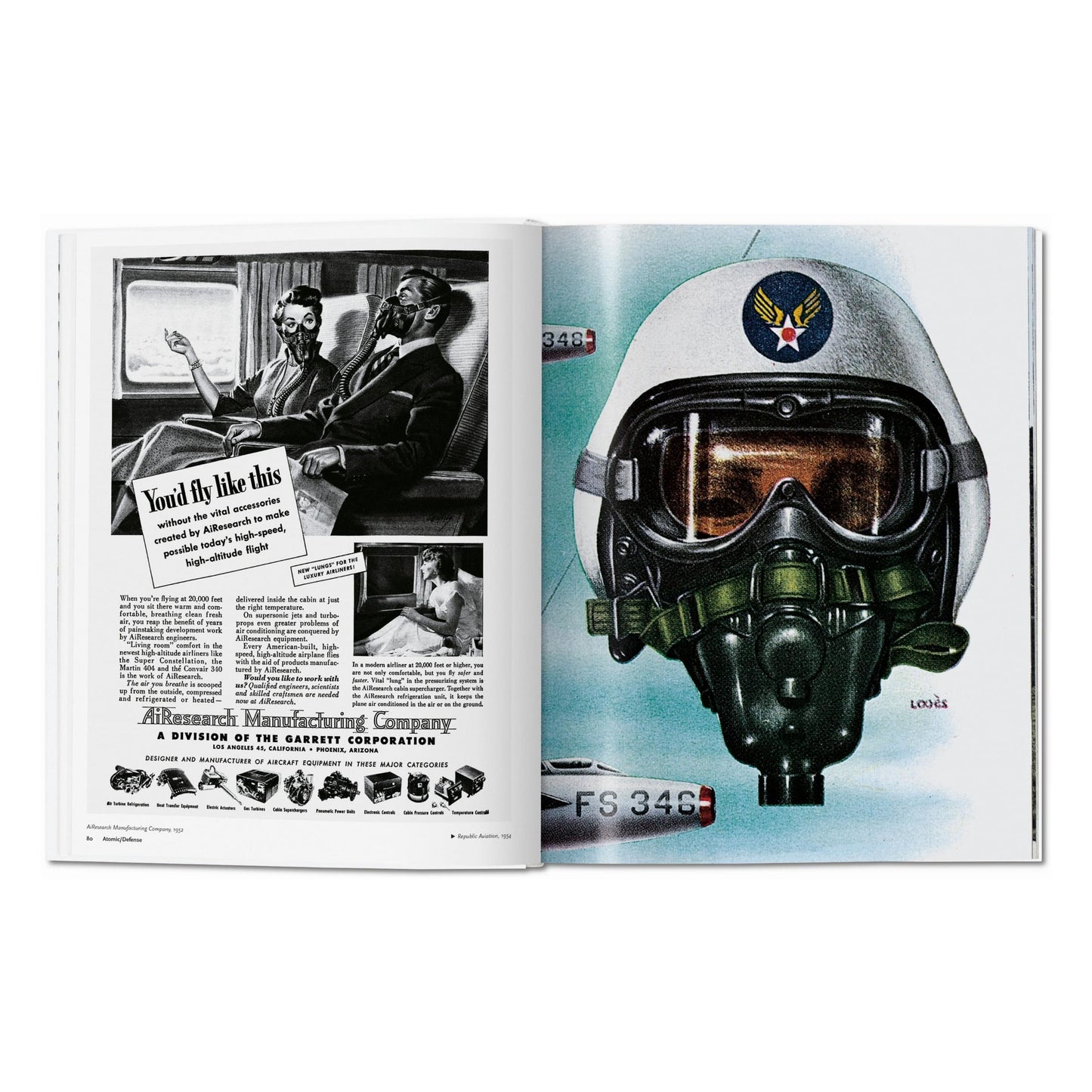 All-American Ads of the 50s (German, French, English) Book