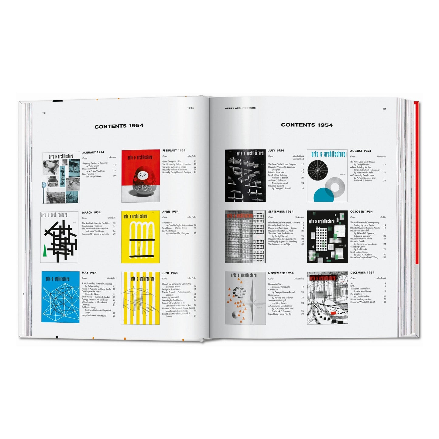 Arts & Architecture 1950–1954 (English) Book
