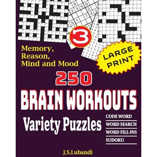 250 Brain Workouts Variety Puzzles