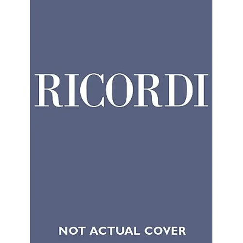Tosca: Vocal Score