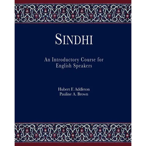 Sindhi: An Introductory Course for English Speakers