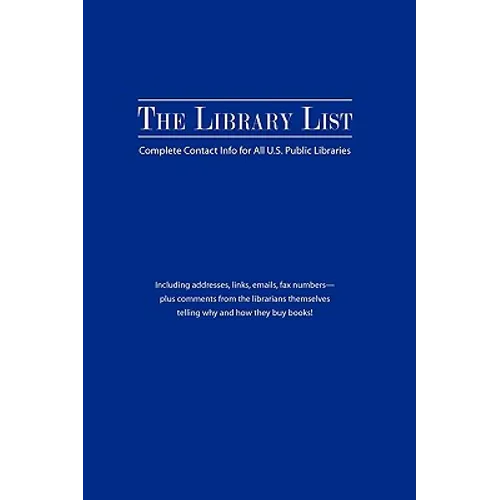 The Library List: Complete Contact Info for All U.S. Public Libraries