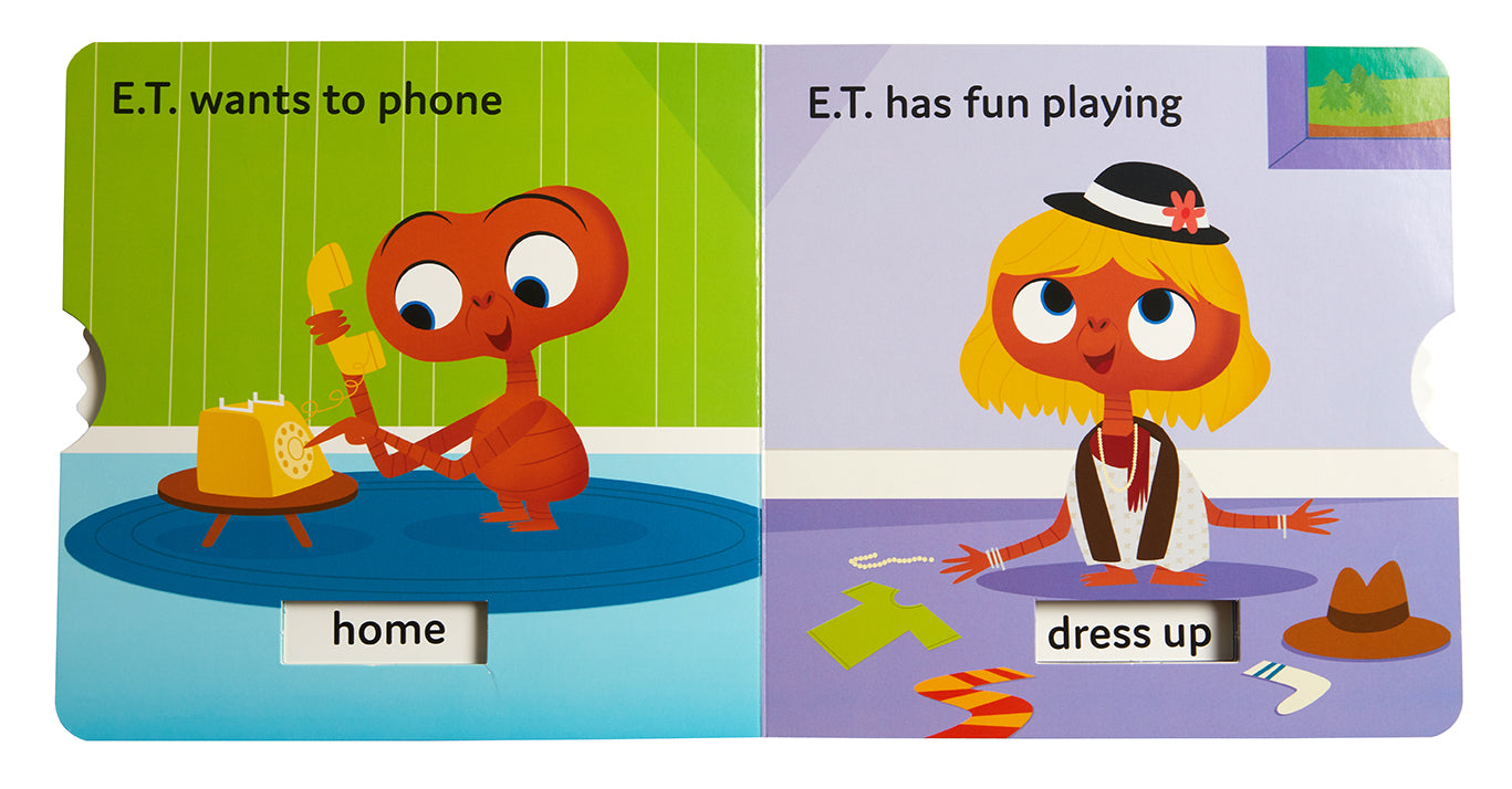E.T. the Extra-Terrestrial: E.T.'s First Words Hardcover Book